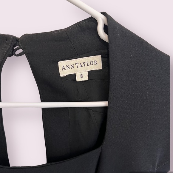 Ann Taylor Vintage Little Black Dress size 2 - Picture 3 of 6